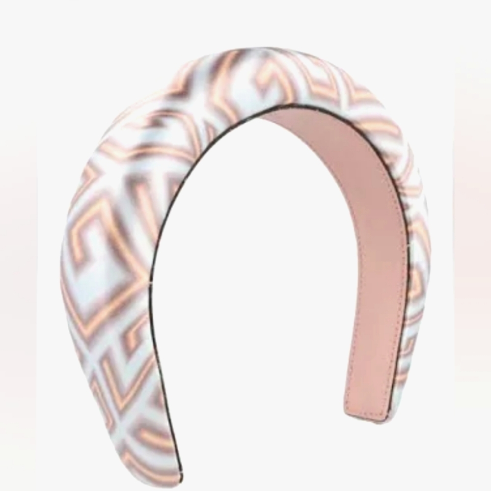 GUCCI LUCIA HEADBAND LT BLUE MELON NWT